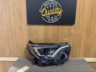 2016 2017 2018 Toyota RAV4 Passenger Side Right Side Headlight LED
