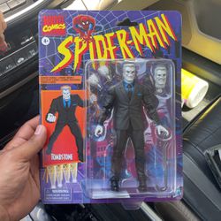Spider-man Retro Card Tombstone