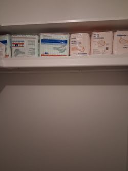 Adults diapers with tabs and Bed pads