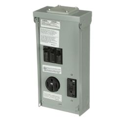 Midwest U055C010P 70A RV Power Outlet Panel 50A 20A GFCI 120/240V