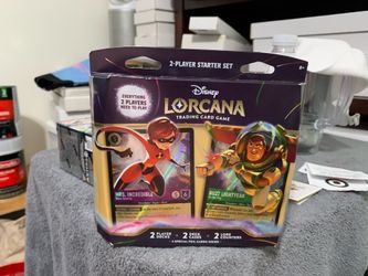 TCG DISNEY LORCANA - ELASTIGIRL & BUZZ LIGHTYEAR 2-PLAYER STARTER DECK