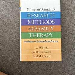 Clinicians Guide To Research Methods In Family Therapy