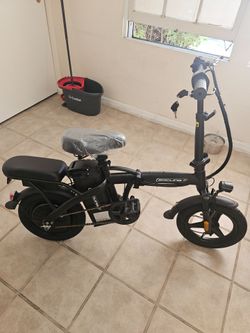 New foldable e bike