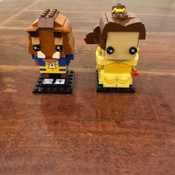 Belle & Beast Lego BrickHeadz 