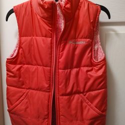 Girls Reversible Jacket Vest - size 8