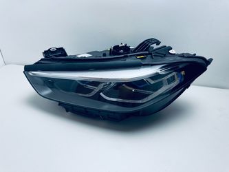 2019-2026 BMW 8 SERIES 840i M850i M8 LEFT SIDE HEADLIGHT LED LASER OEM CHROME