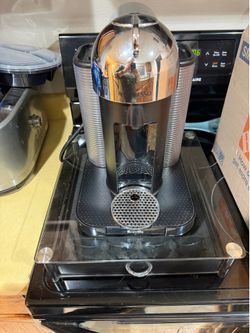 Nespresso Vertuo with pod storage