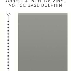 ROPPE VINYL WALL BASE 4 INCH TOELESS