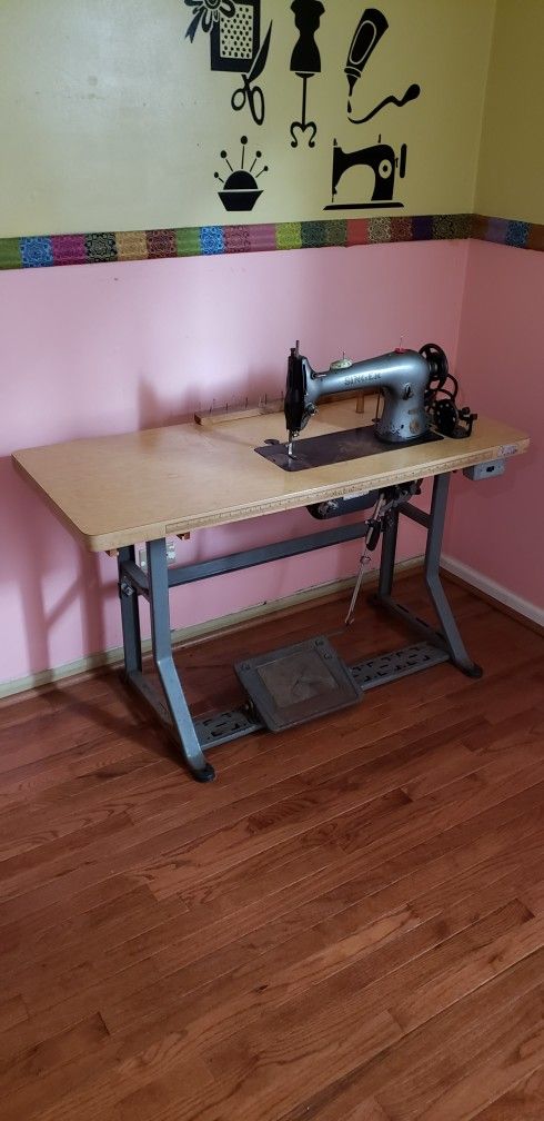 Industrial Singer Sewing Machine