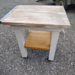 Butcher Block Cabinet 