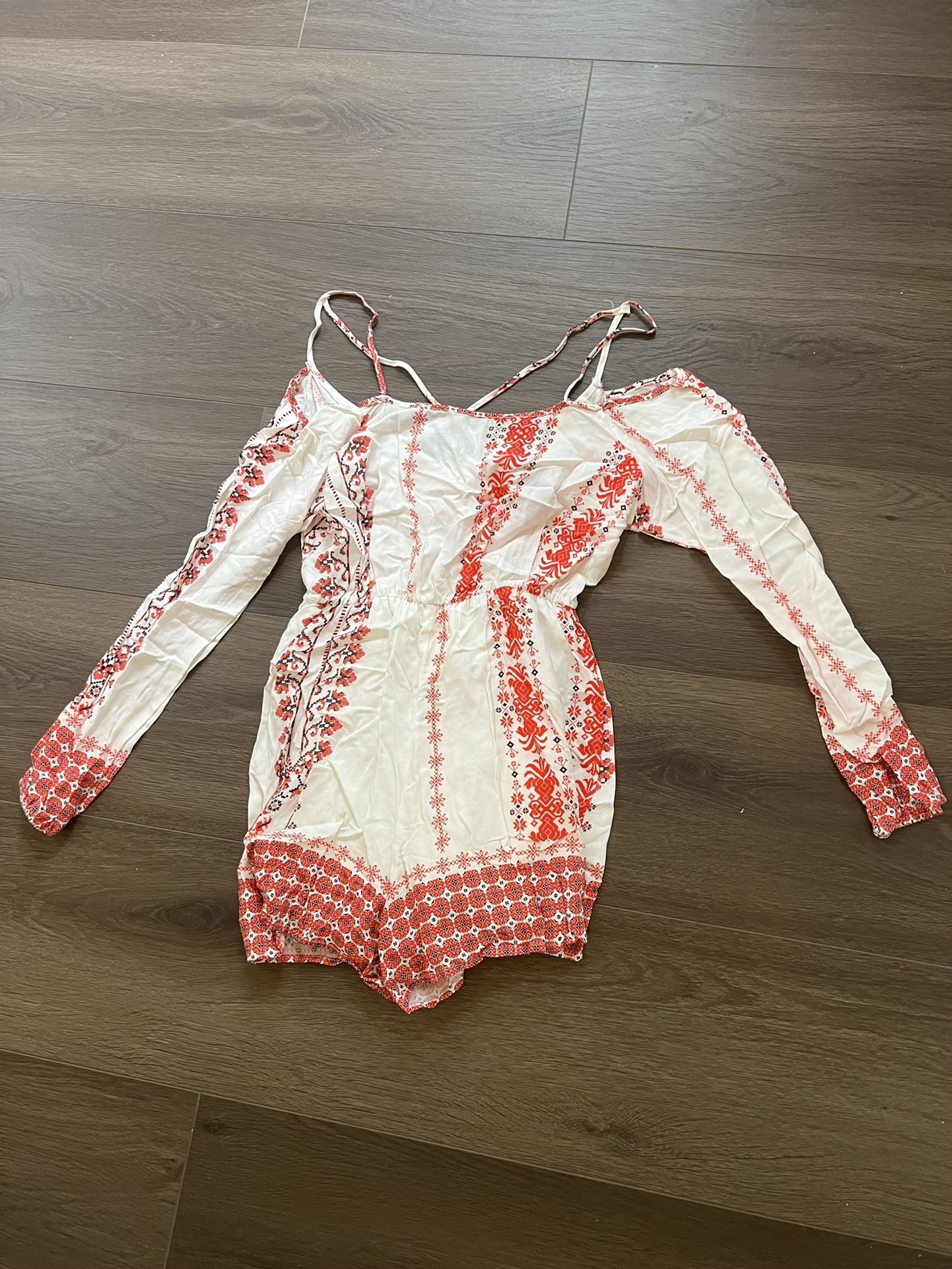 Cold Shoulder Romper