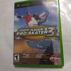 Xbox Game Tony Hawk Pro Skater 3 Used
