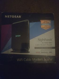 NETGEAR Nighthawk  cable modem