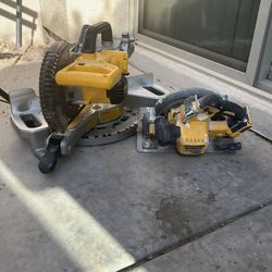 DeWalt 20VMax & 60V Max Saw Set 
