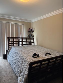 Queen bed frame