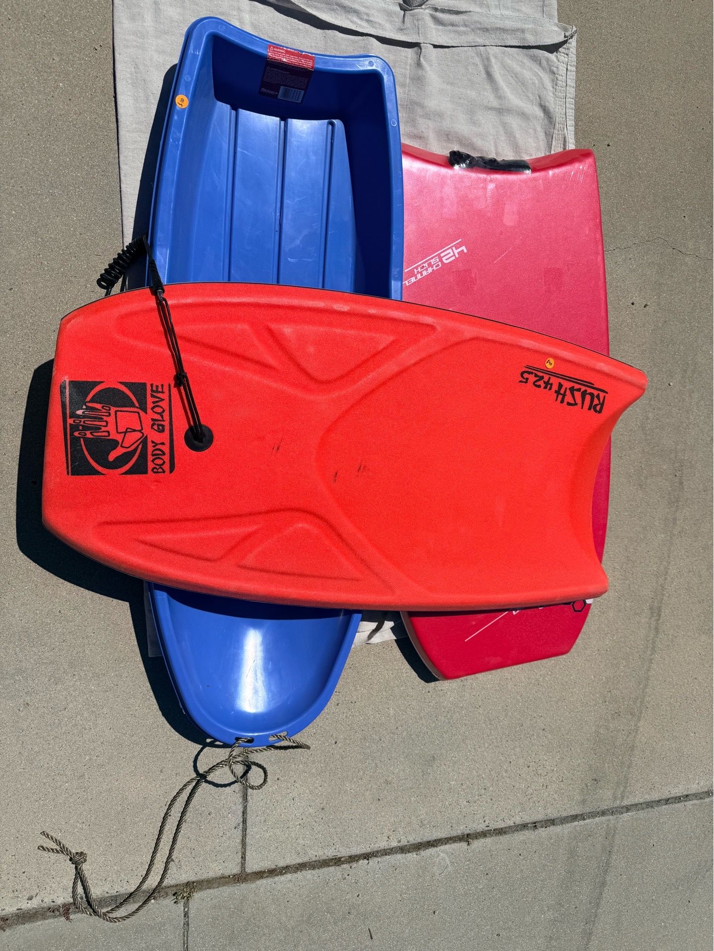 Lightweight Body Board as snow board with EOS n