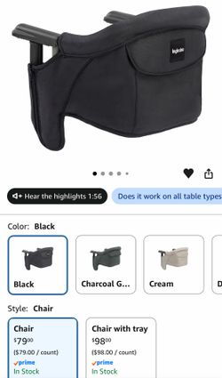 Portable baby high chair