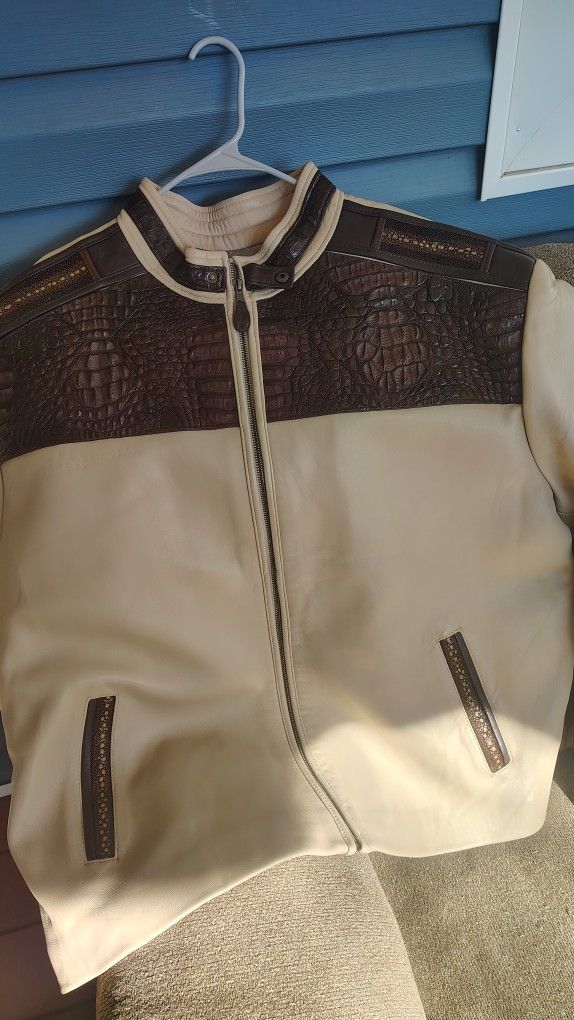 alligator skin jacket
