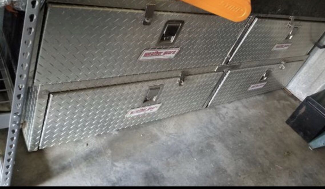 Weatherguard side tool box