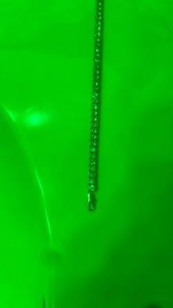 Diamond moissanite chain 17.5 inch