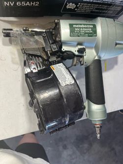 Metabo nail gun HPT NV65AH2 2-1/2" Coil Nailer