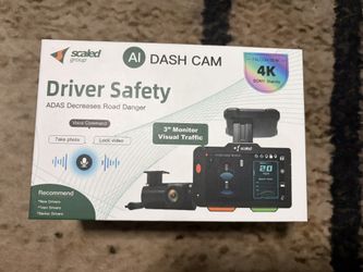 🚗📹 Brand New AI 4K Dash Cam + Rear Camera – $140