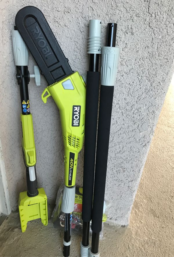 Ryobi 40v cordless 8” Pole Saw for Sale in Anaheim, CA OfferUp