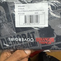 COVERGIRL X STRANGER THINGS MAKEUP COSMETICS BAG