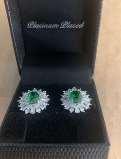 Platinum Plated Beautiful Earrings