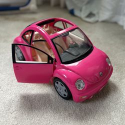 Pink Barbie Volkswagen 