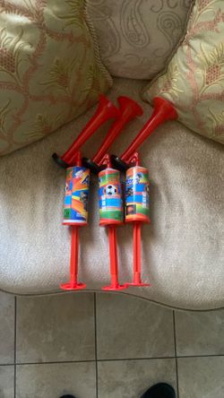 Air horns!
