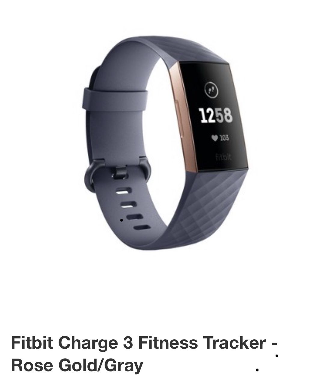 Fitbit charge 3 fitness tracker - Brand New in sealed box