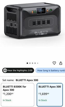 BLUETTI Apex 300