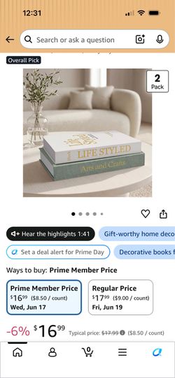 Brand new Decorative Books