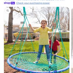 60-Inch Sky Island Round Swing/platform Swing/tree Swing