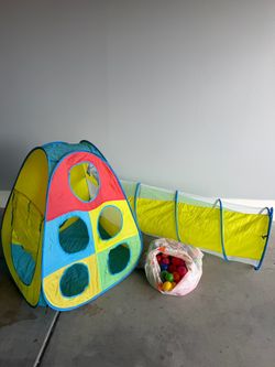 Ball Pit Crawl Tunnel