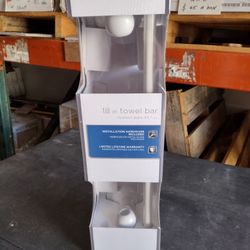 18" ceramic towel bar for shower and wall