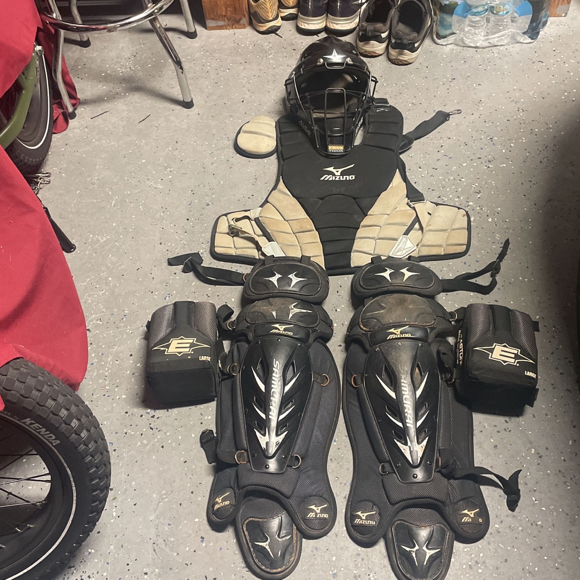 Mizuno Catchers Gear. Adult