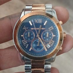 Michael Kors Women's MK6156 Cooper Chronograph Two-Tone Stainless Steel Watch