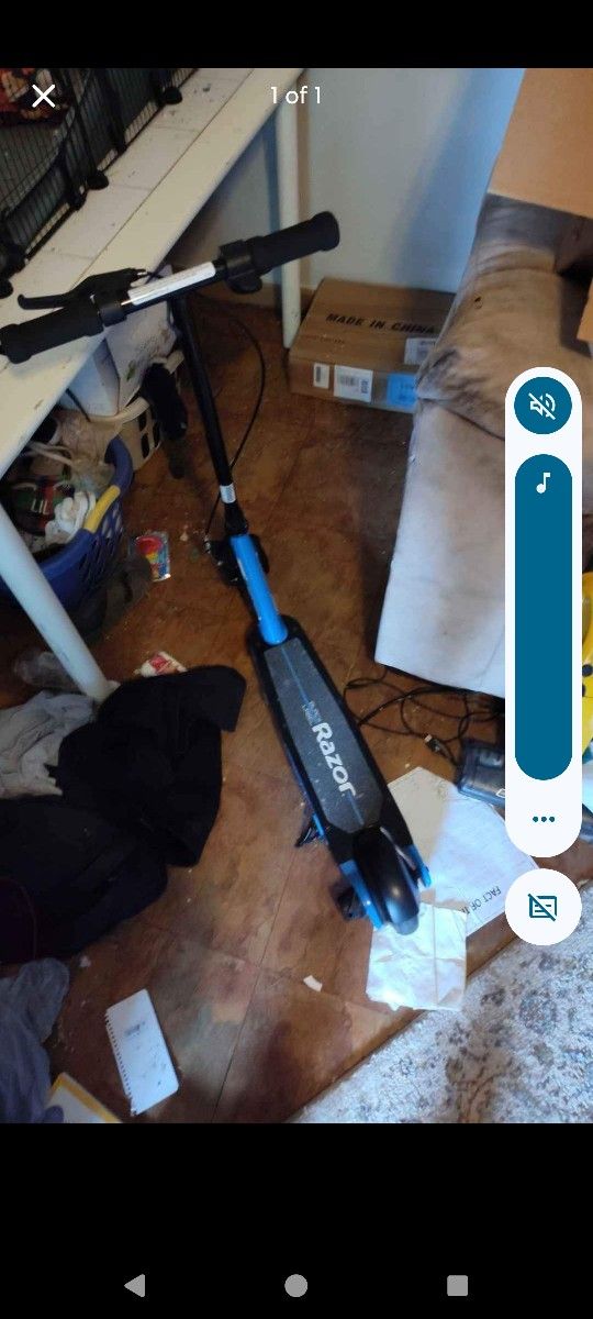 Razor Electric Scooter With Charger