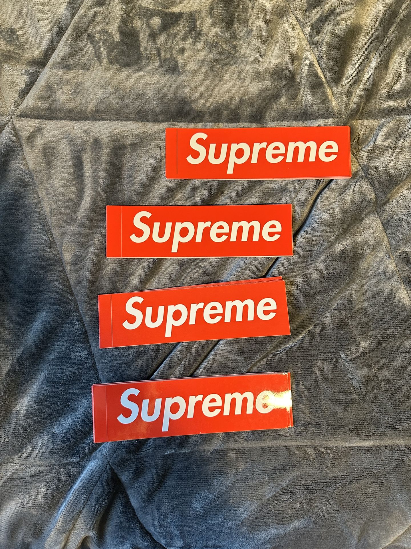 Supreme Box Logo Sticker Red Authentic