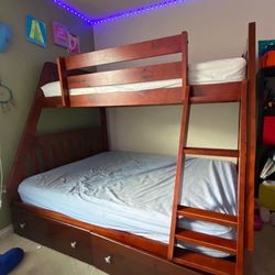 Bunk bed with both mattress @ $275