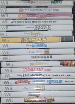 Nintendo Wii Games Lot (double or all)