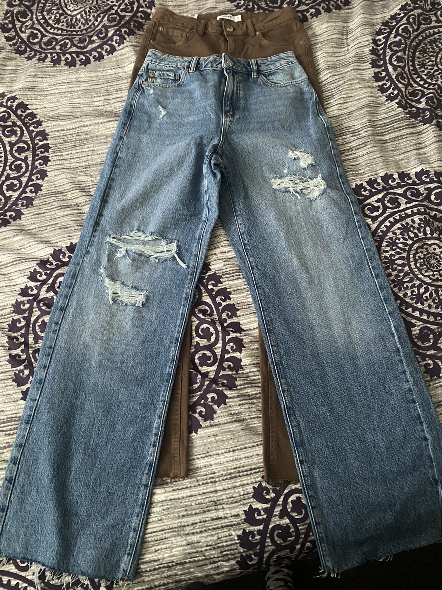 garage pants brand new