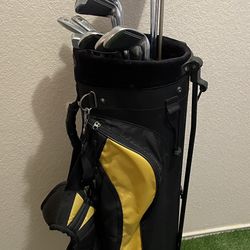 Lefthanded DynaTour Golf Club Set w/Knight Bag (LH)