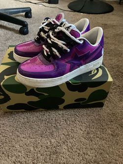 Purple icon m2 bape