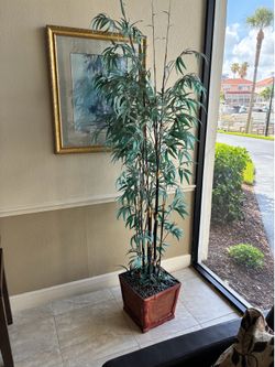 Artificial Bamboo Potted Plant