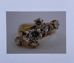 Custom Made Diamond Ring 14K