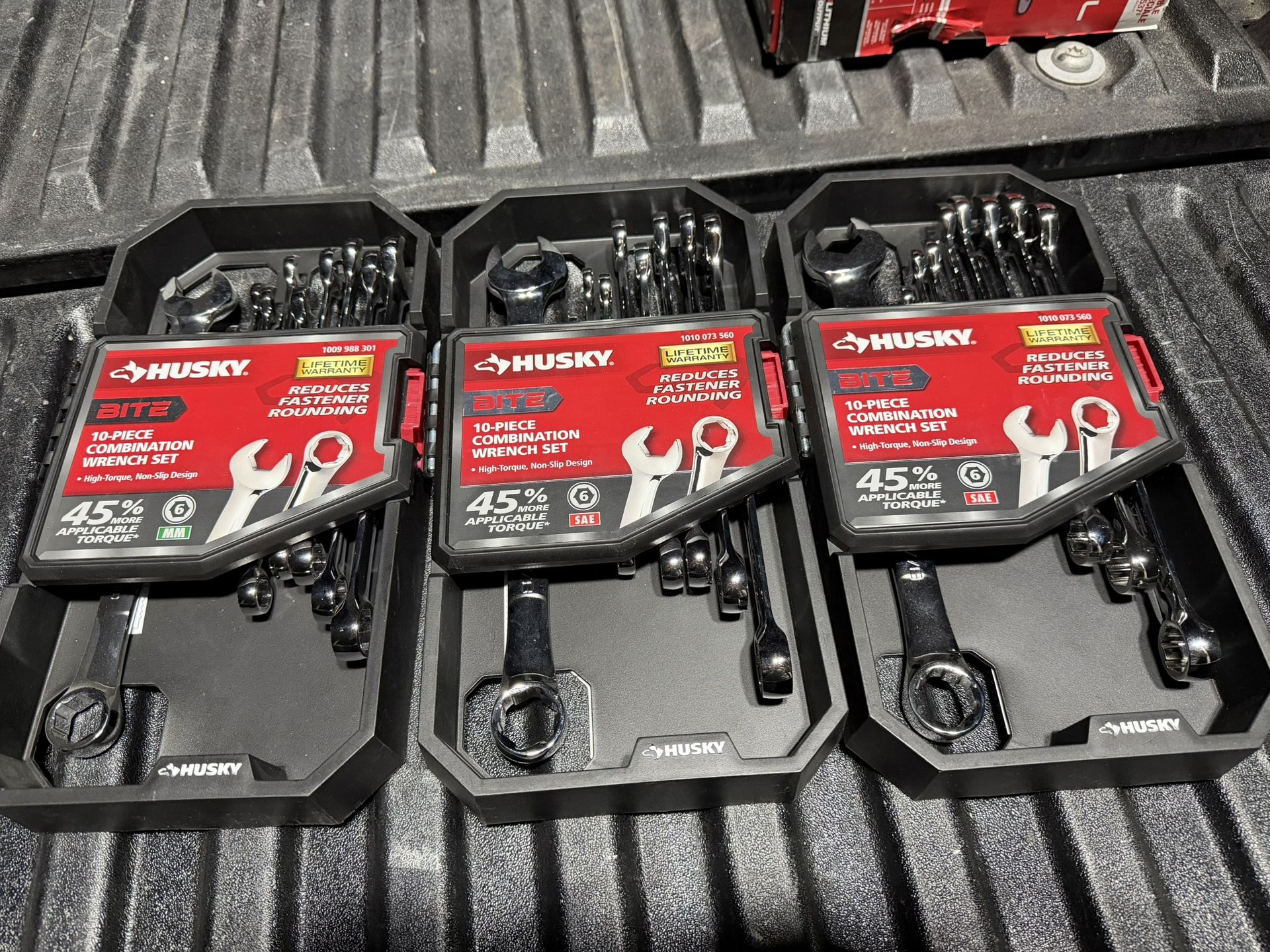 Husky, 10 Pieces Combination Wrench Set