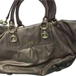 Coach Leather Sabrina Satchel Bag